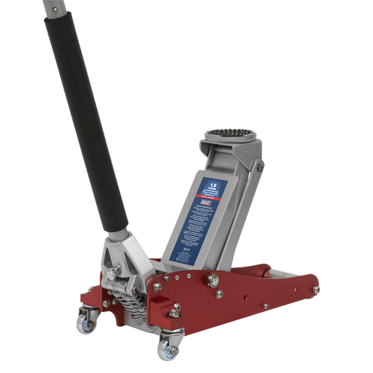 Trolley Jack 1.5 Tonne Aluminium/Steel Rocket Lift