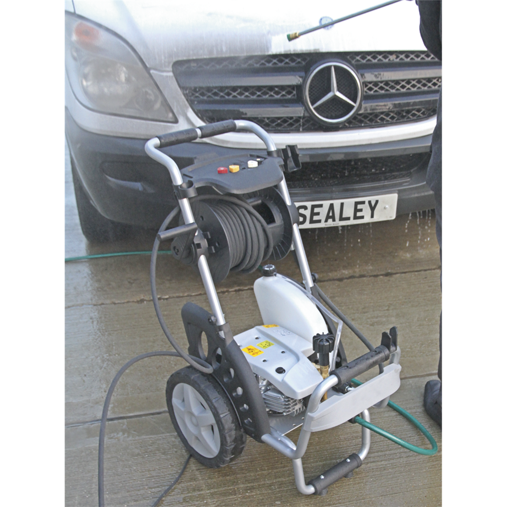 Professional Pressure Washer 150bar with TSS & Nozzle Set 230V
