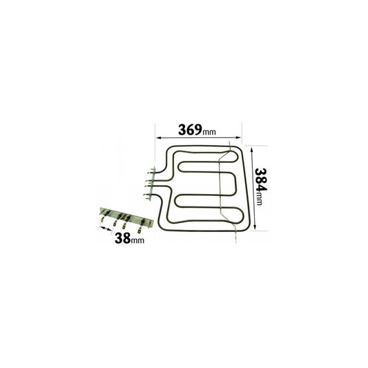 Grill Element for Ariston/Hotpoint/Indesit Cookers and Ovens
