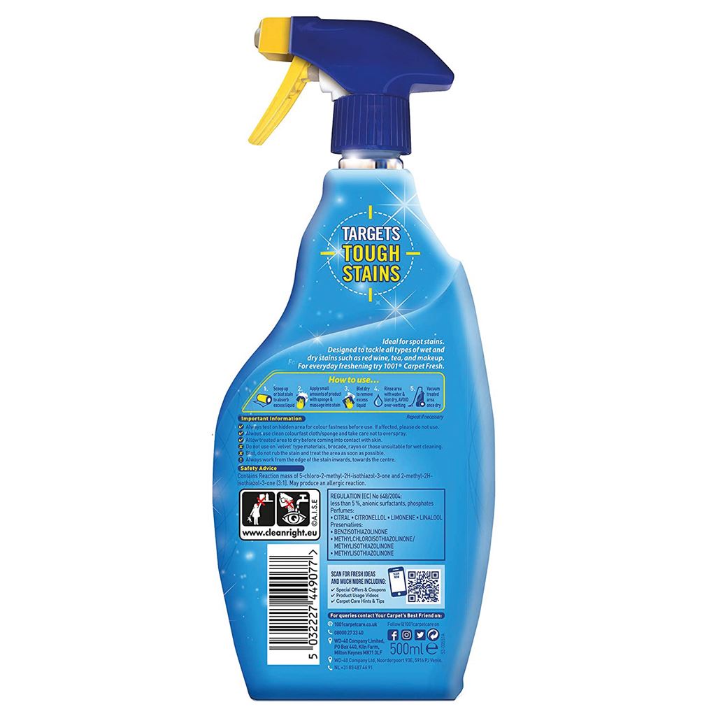 500ml Carpet Stain Remover