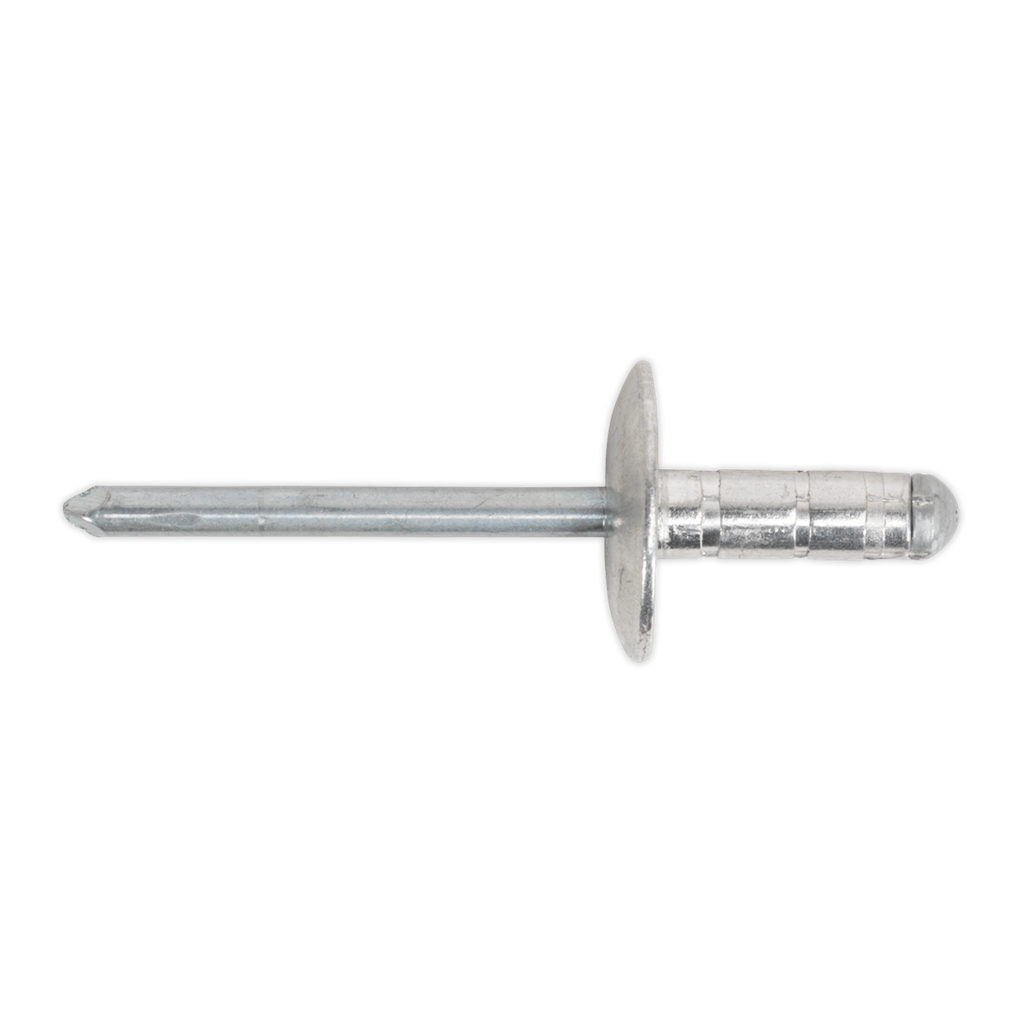 Aluminium Multi-Grip Rivet Large Flange 4.8 x 13mm Pack of 200