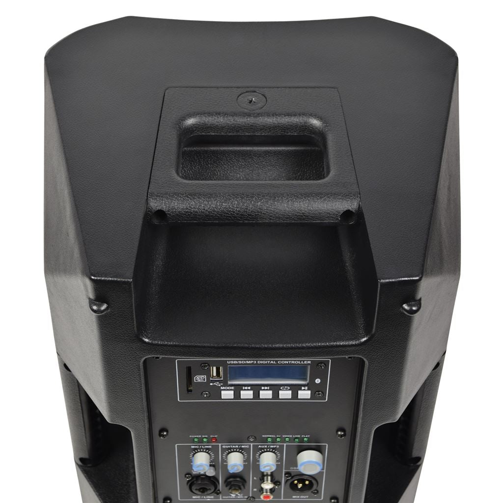 CASA Active PA Cabinets with DSP, USB/SD and Bluetooth - CASA-8A 8" 200W RMS + USB/SD/BT