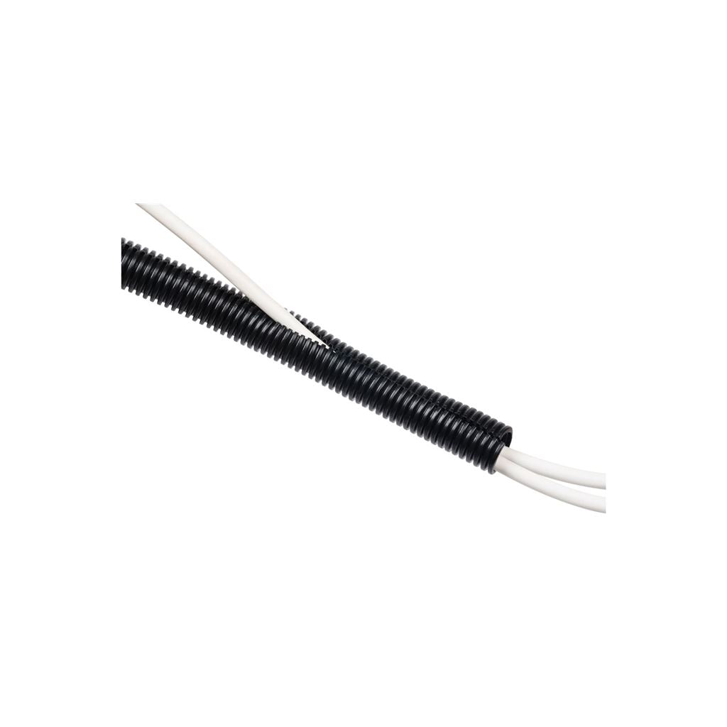 D-Line Cable Tidy Tube - 1.1m 25mm Black - CTT1.1/25B