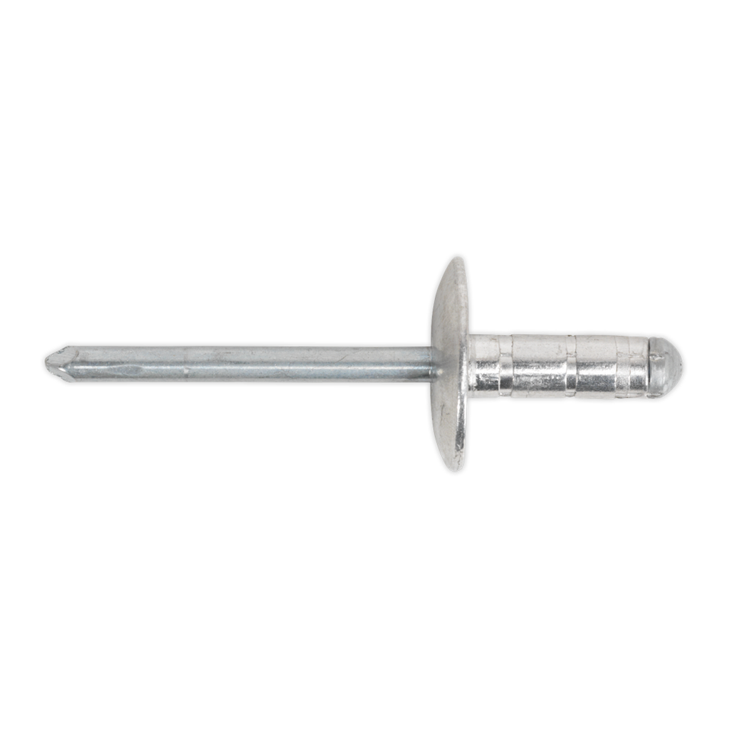 Aluminium Multi-Grip Rivet Large Flange 4.8 x 19mm Pack of 200