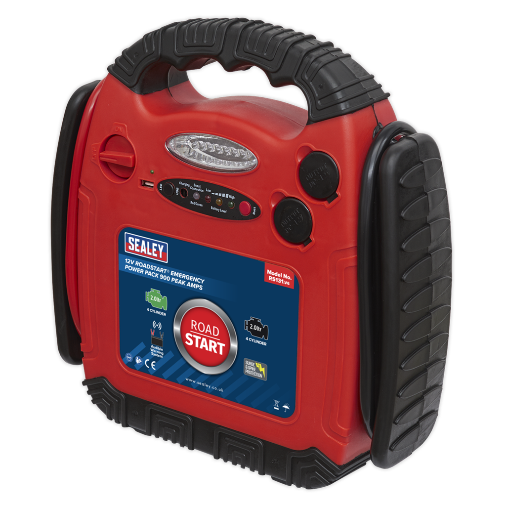 RoadStart&#174; Emergency Power Pack 12V 900 Peak Amps