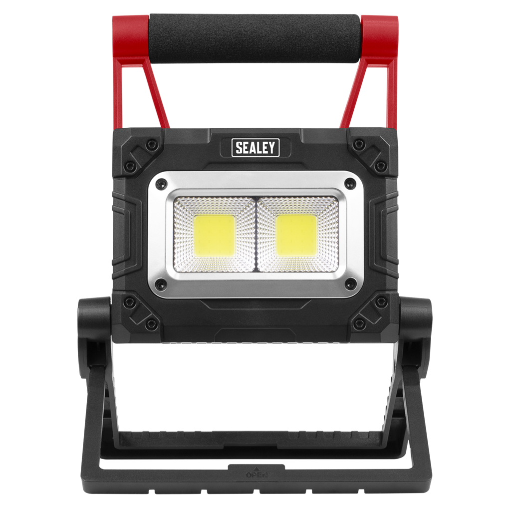 15W COB LED Solar Powered Rechargeable Portable Floodlight