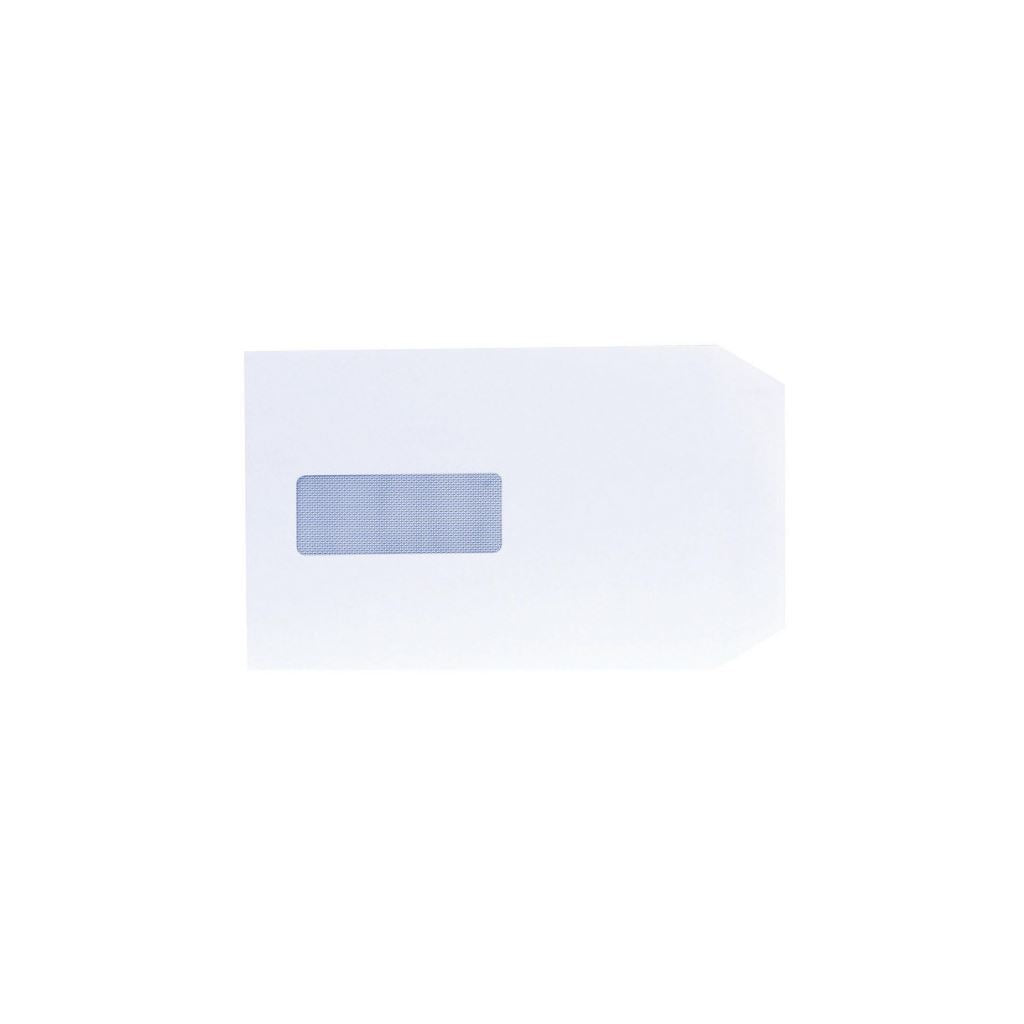 White C5 Peel and Seal Window Envelopes - 100gsm - Box of 500