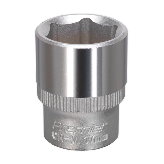 WallDrive&#174; Socket 17mm 3/8"Sq Drive