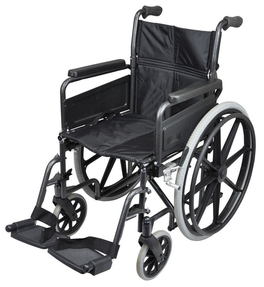 Deluxe Self Propelled Steel Wheelchair