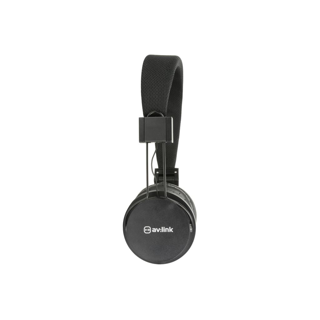 Children&#39;s Headphones with in-line Microphone - Kids Black - CH850-BLK