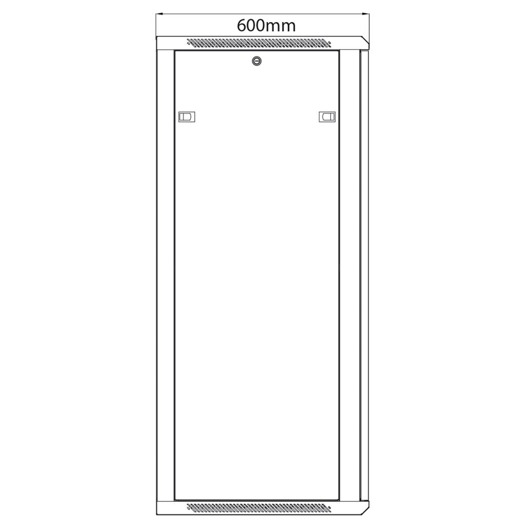 19" Rack Cabinets - 28U x 600mm Deep - RC28U600