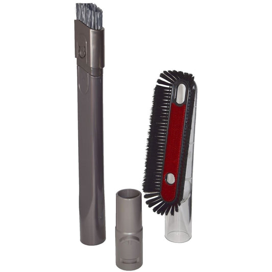 Dyson Vacuum Cleaner Soft Dusting Brush and Flexi Crevice Tool