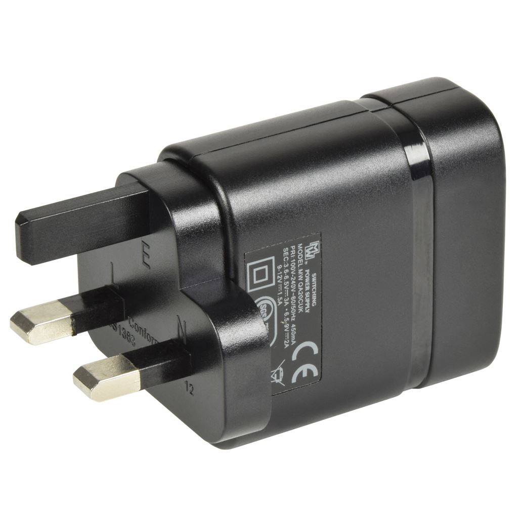 Quick-Charge 3.0 USB Type-C Mains Charger