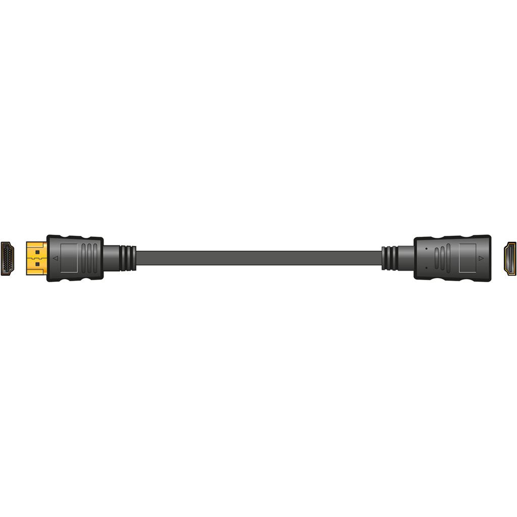 4K HDMI Extension Lead 0.5m