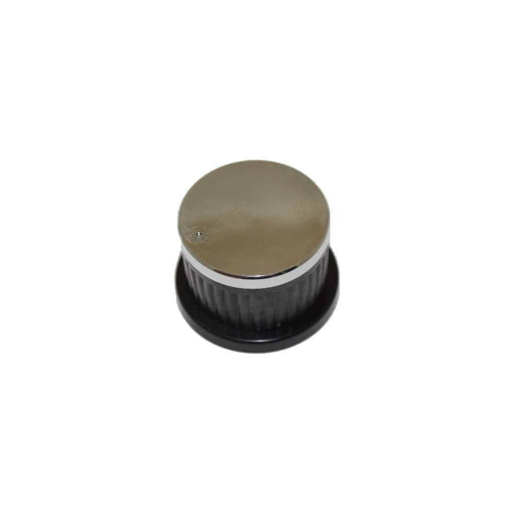 Universal Oven Cooker Hob Knob Dial Pack of 4 Black/Silver