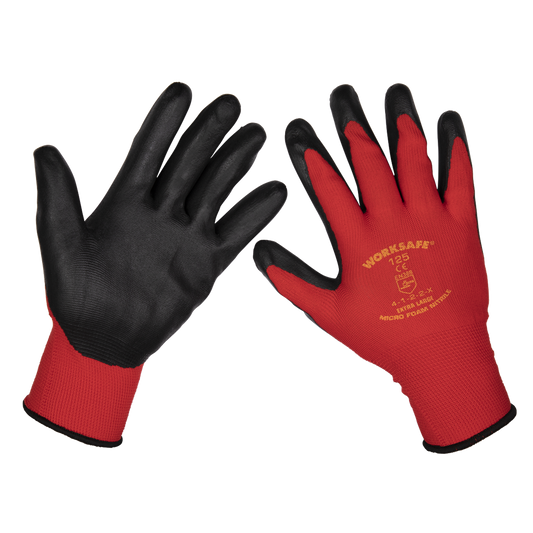 Flexi Grip Nitrile Palm Gloves (X-Large) - Pack of 120 Pairs
