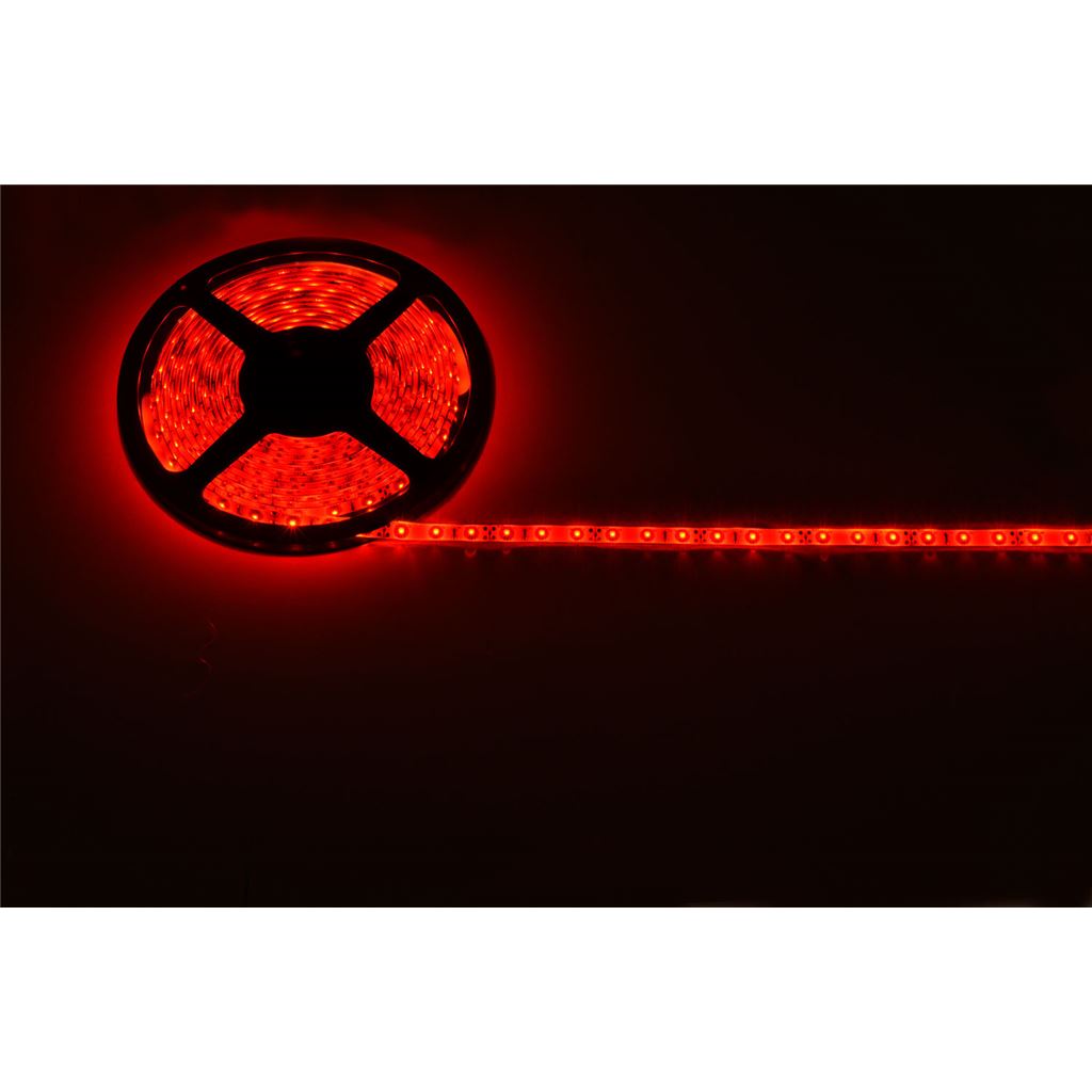 5m DIY LED tape kit - single colour IP65 - Red - DIY-R60