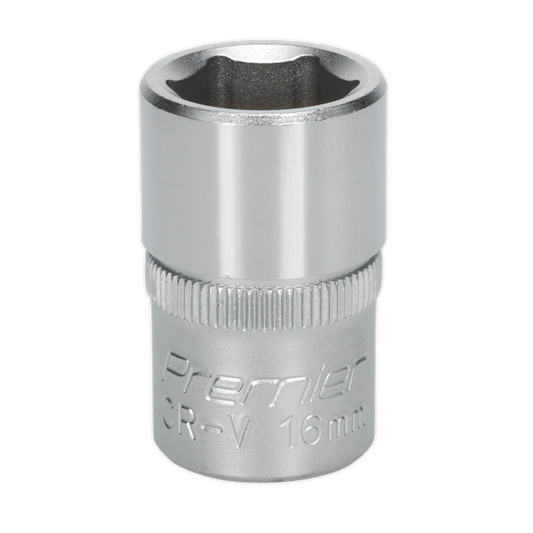 WallDrive&#174; Socket 16mm 1/2"Sq Drive