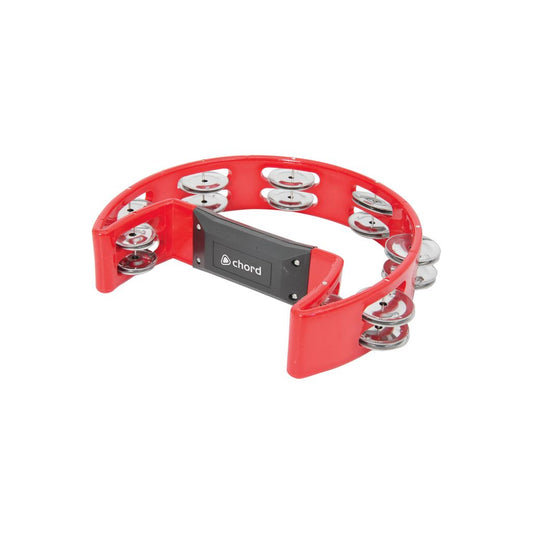 Tambourines - Single D - red - TAMB-SD-RD