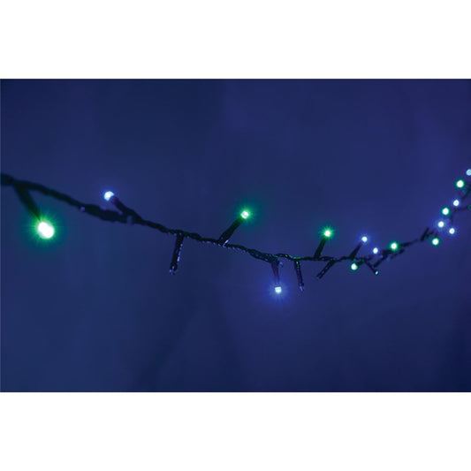 Multi-Sequence LED Indoor/Sheltered Outdoor String Lights with 24-Hour Auto-Timer - 200 w/Timer MC - 200TS-MC