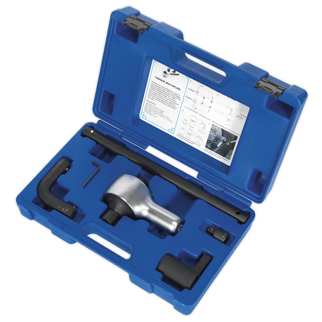 Torque Multiplier Set 7pc 1/2"-3/4"Sq Drive