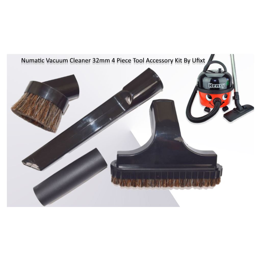 Numatic Vacuum Cleaner 32mm 4 Piece Tool Accessory Kit