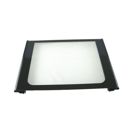 Oven Door Glass Main Ultima Black for Hotpoint Cookers and Ovens