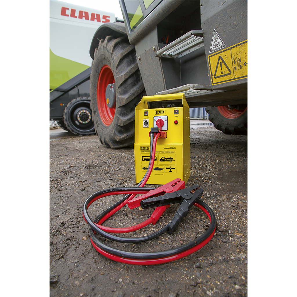 PowerStart Emergency Jump Starter 500hp Start 12/24V