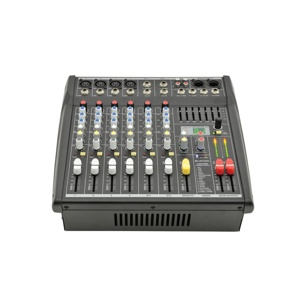 CSP Series Compact Powered Mixers with DSP - CSP-408 400W