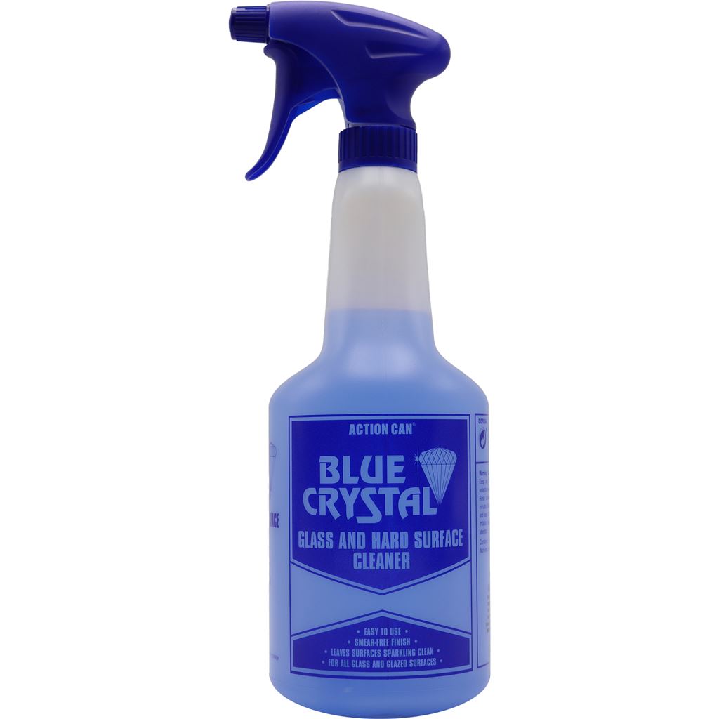 BLUE CRYSTAL Glass  Hard Surface Cleaner 750ML