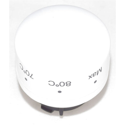 Thermostat Knob Polar White for Hotpoint Washing Machines