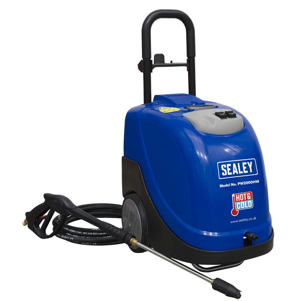 Hot Water Pressure Washer 135bar 230V