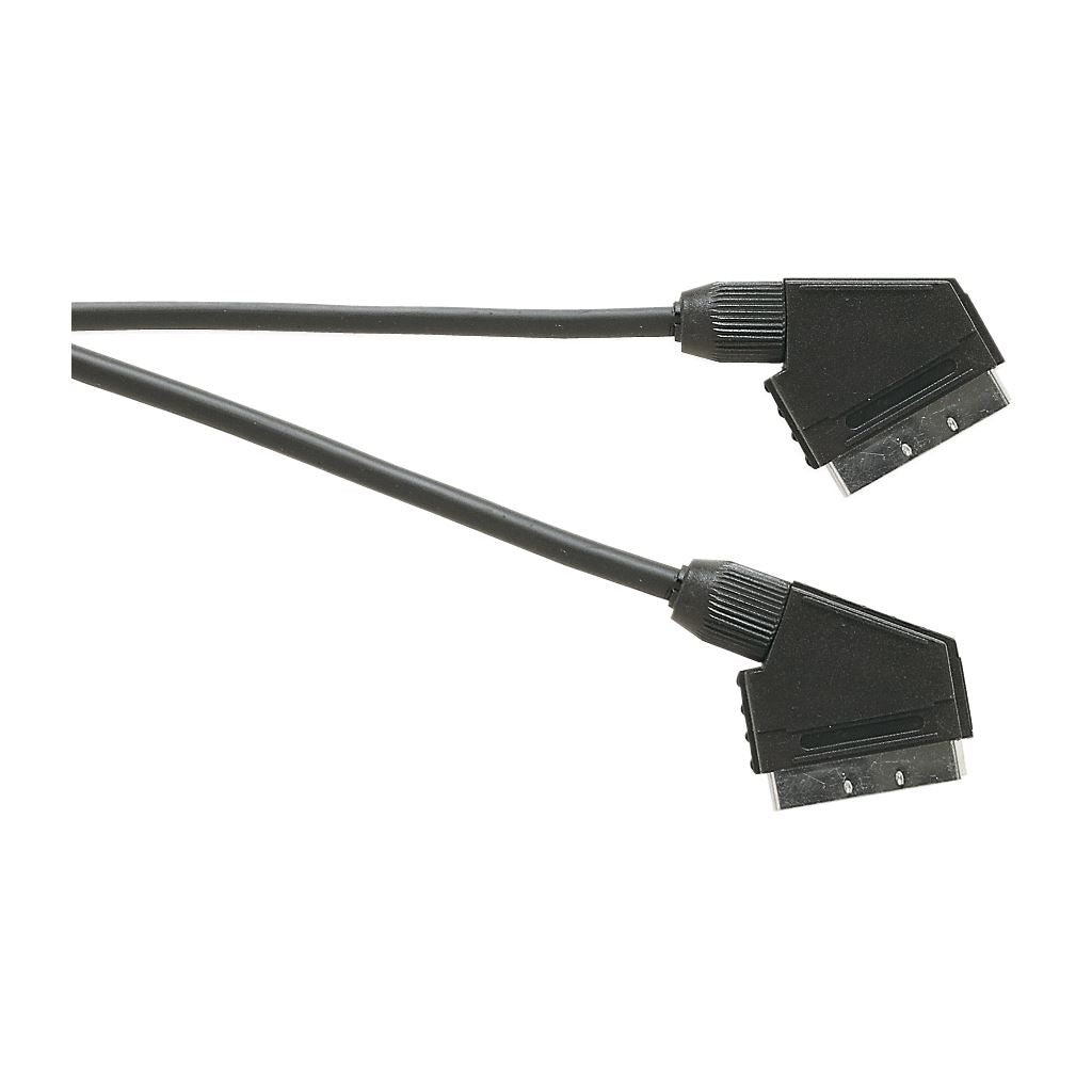 Standard Scart Plug to Scart Plug TV and Video Lead All Pins Connected