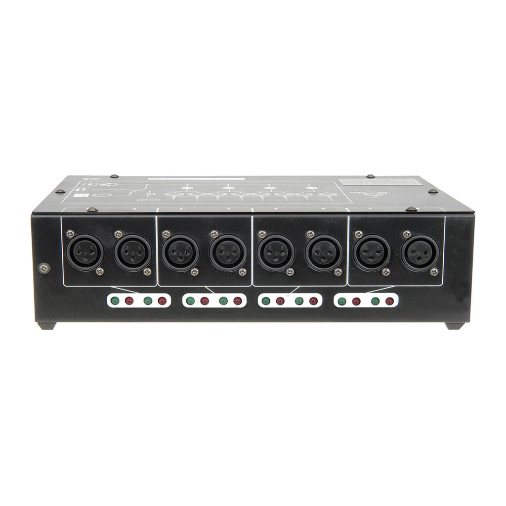 8 Way DMX Booster/Distributor - DMX-D8