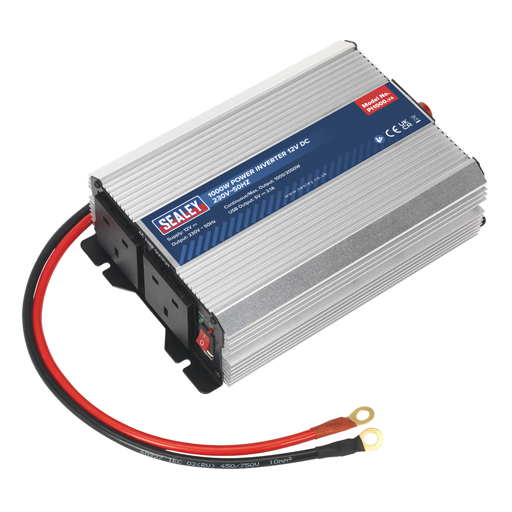 Power Inverter 1000W 12V DC - 230V~50Hz