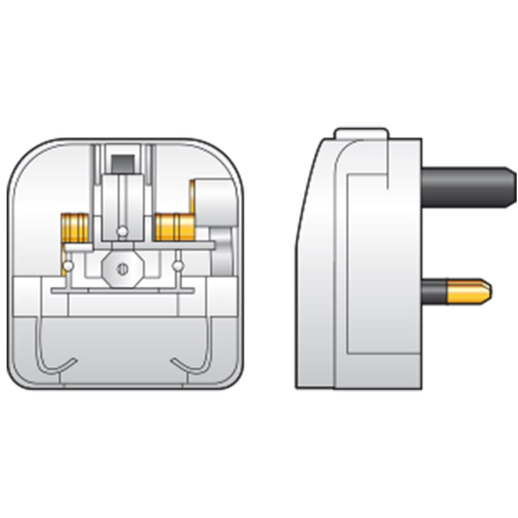 European Converter Plug - - White - ECP5AW