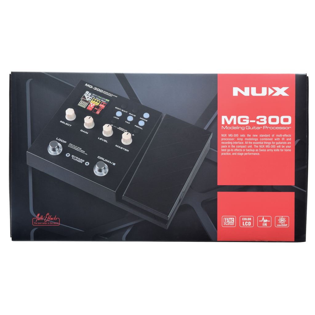 NU-X MG-300 Guitar Multi-FX Pedal - Multi-Effect