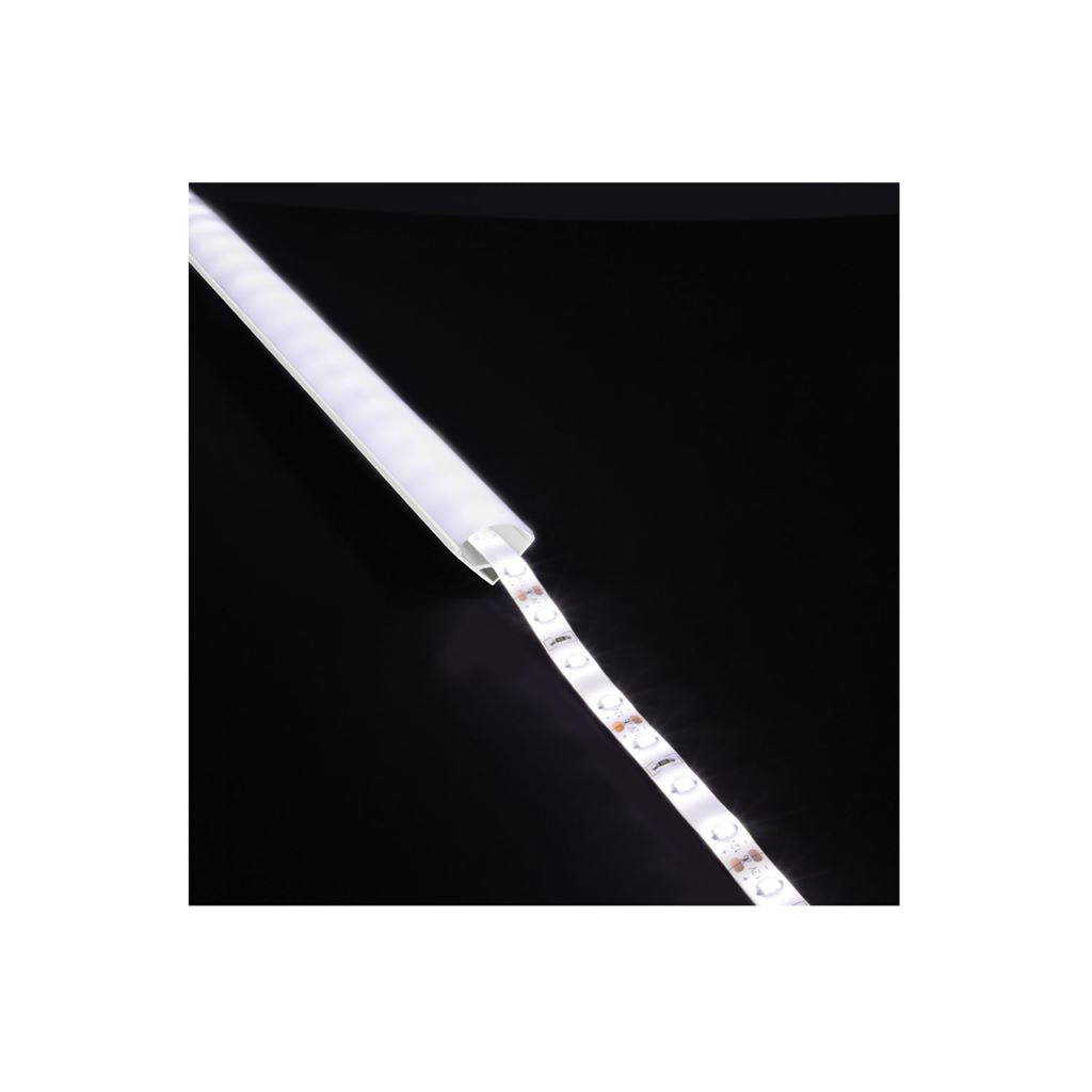 Aluminium LED Tape Profile - 90 Degree Arc - 1m - AL1-A1616