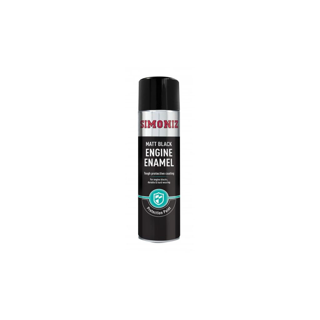 Black Matt Engine Enamel - 500ml