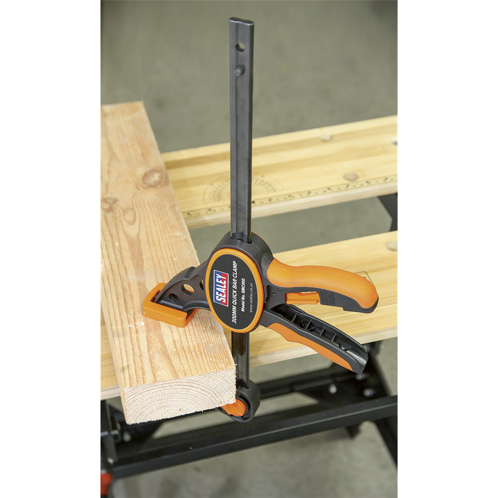 Quick Bar Clamp 300mm - 2pc Set