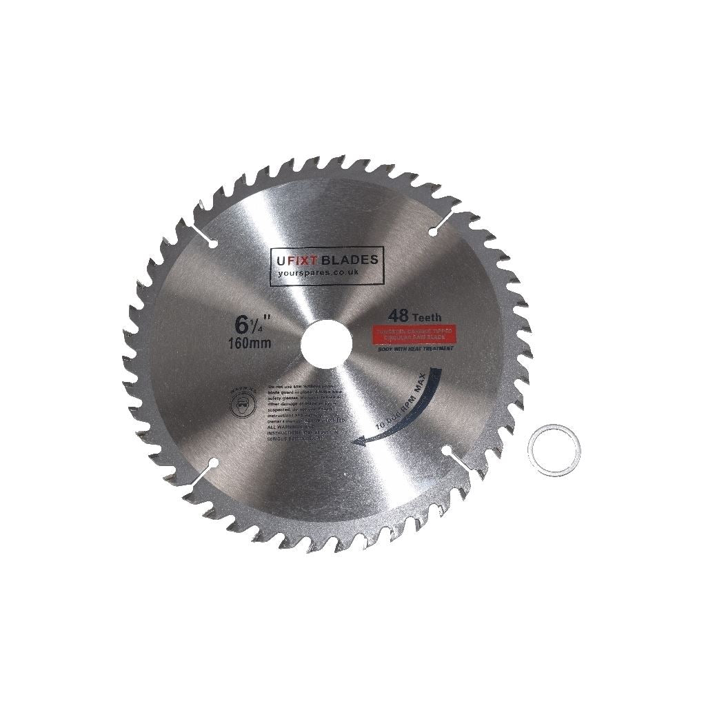 Circular Saw Blades 160mm x 20mm TCT 48 Tungsten Carbide Teeth