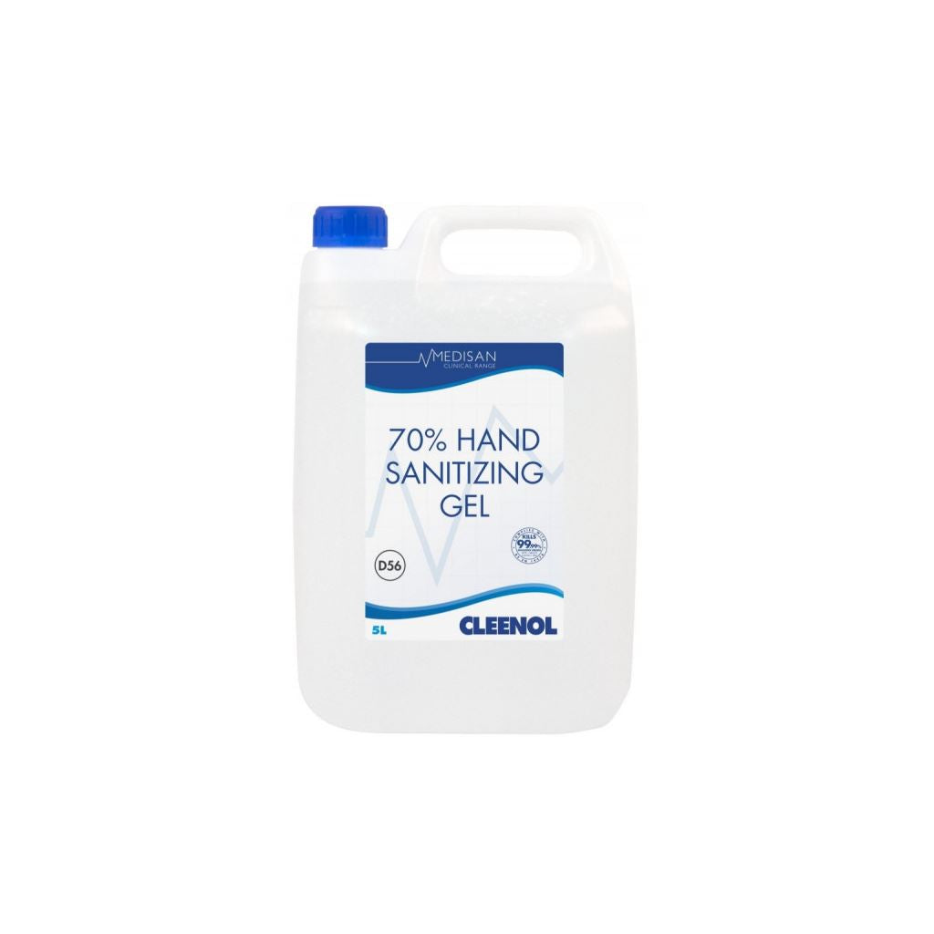 70% Hand Sanitising Gel - 5 Litre