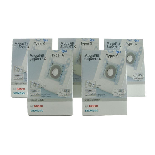 Bosch Type G Vacuum Cleaner Synthetic fleece Dust Bags x 20 + Filters