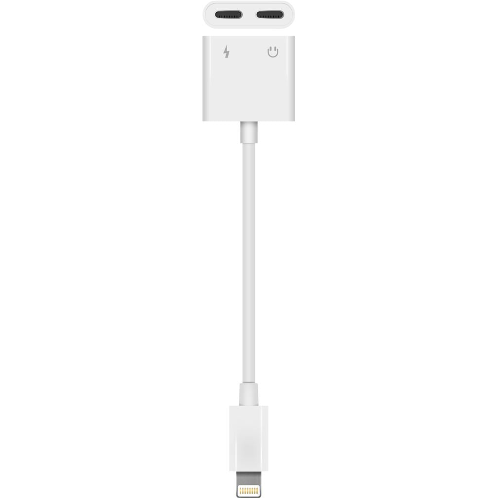 Electrovision Lightning Plug to 20W Fast Charging Lightning Socket/ lightning Audio  Adaptor 65mm