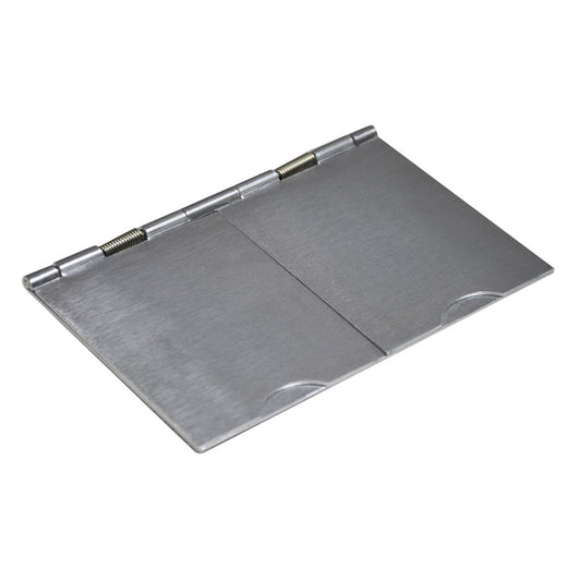 Floor Socket 2 Gang 13 A Satin Chrome