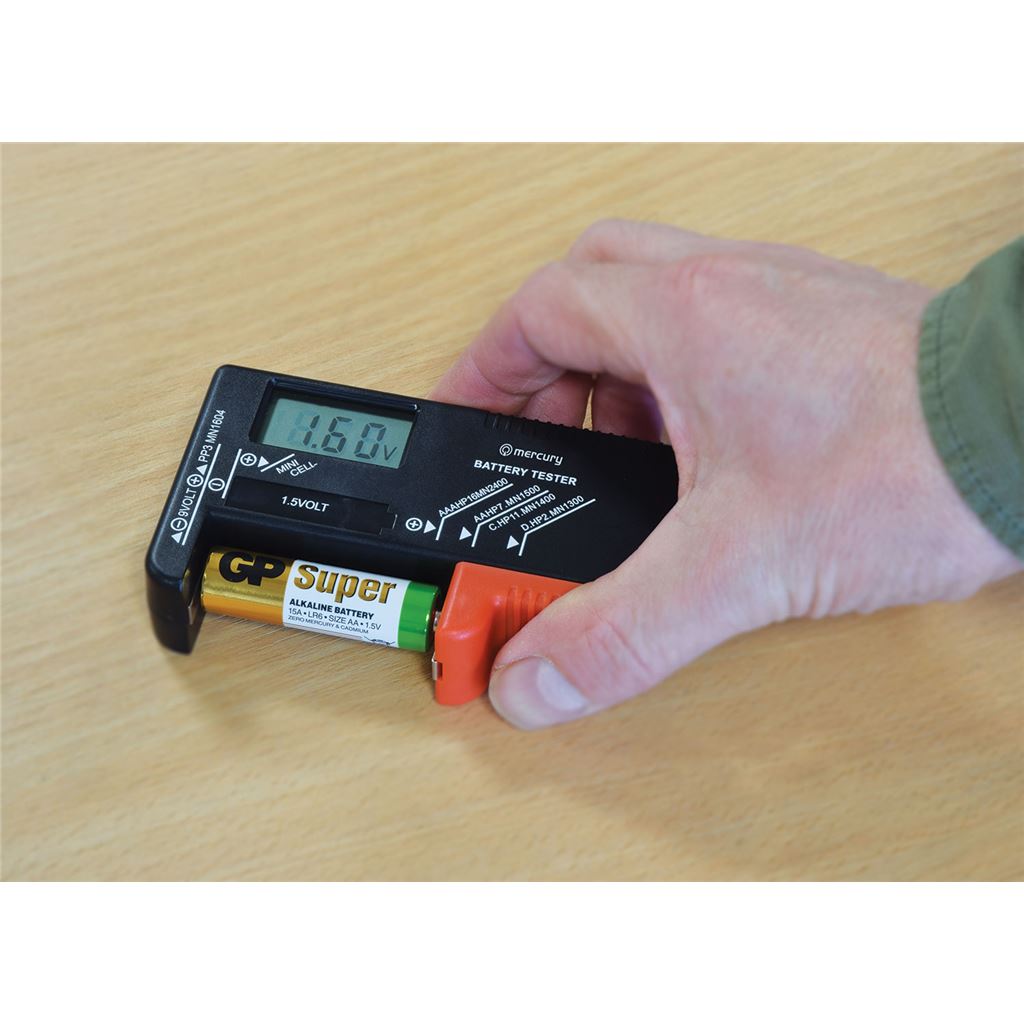 Universal Digital Battery Tester