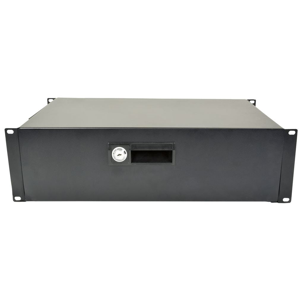 19" Lockable Rack Drawer Units - 3U - 19RD3U