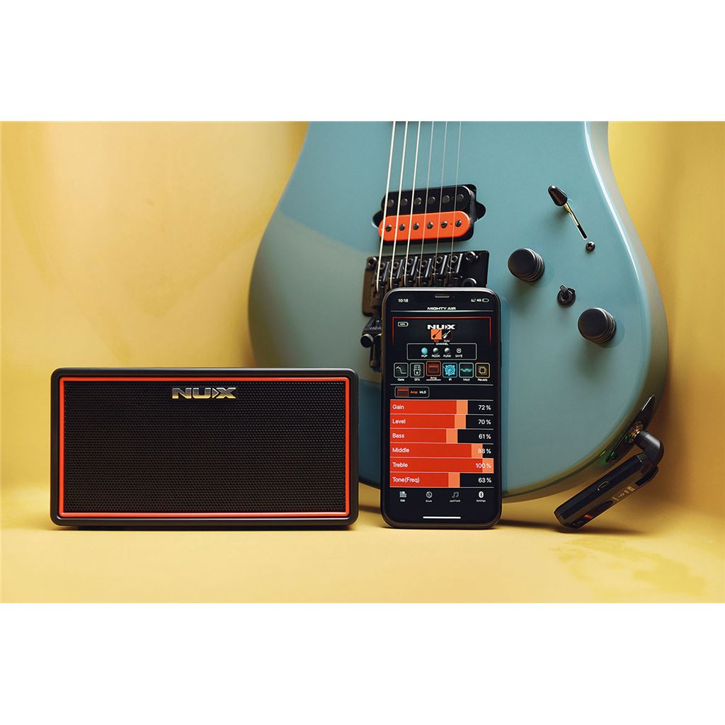 Mighty Air Wireless Stereo Modelling Amplifier - Guitar/Bass with Bug