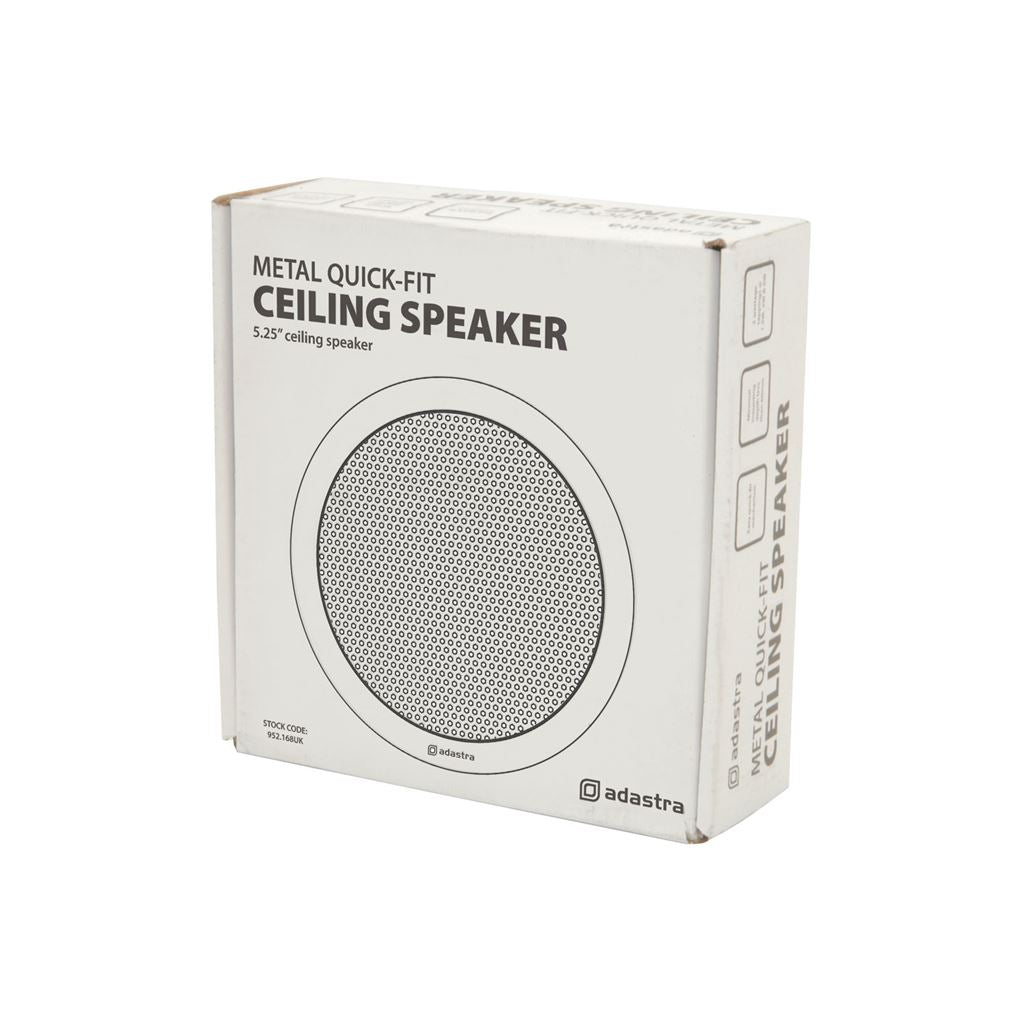 Metal Quick Fit 100V Ceiling Speakers - 5.25in 6W - EC56V