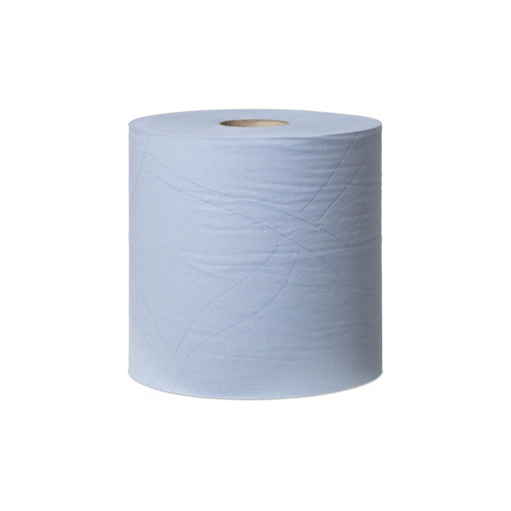 2 Ply Premium Heavy Duty Wiping Paper - Blue - 170m Combi Roll